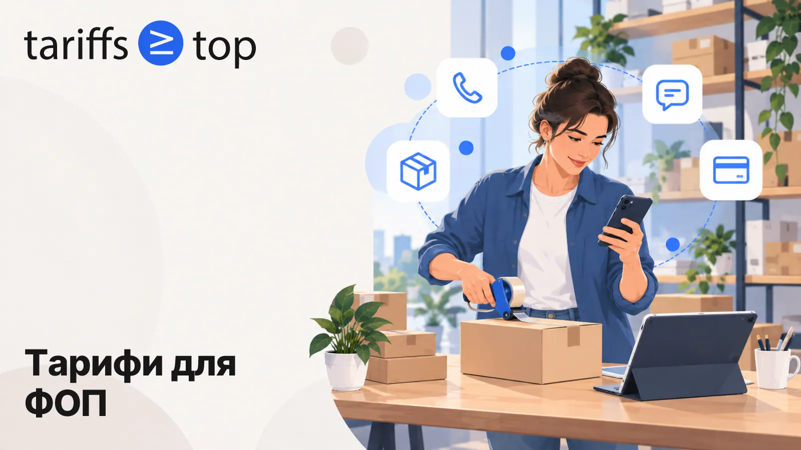 Тарифи для ФОП: що пропонують lifecell і Vodafone у 2026 році